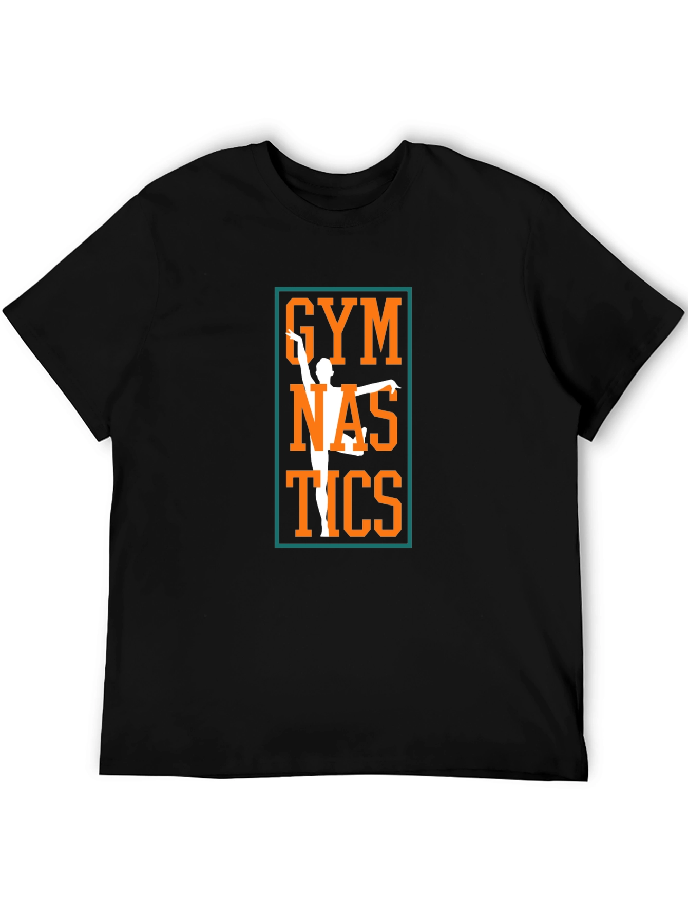 Gymnastics Graphic T-Shirt - Sporty Style