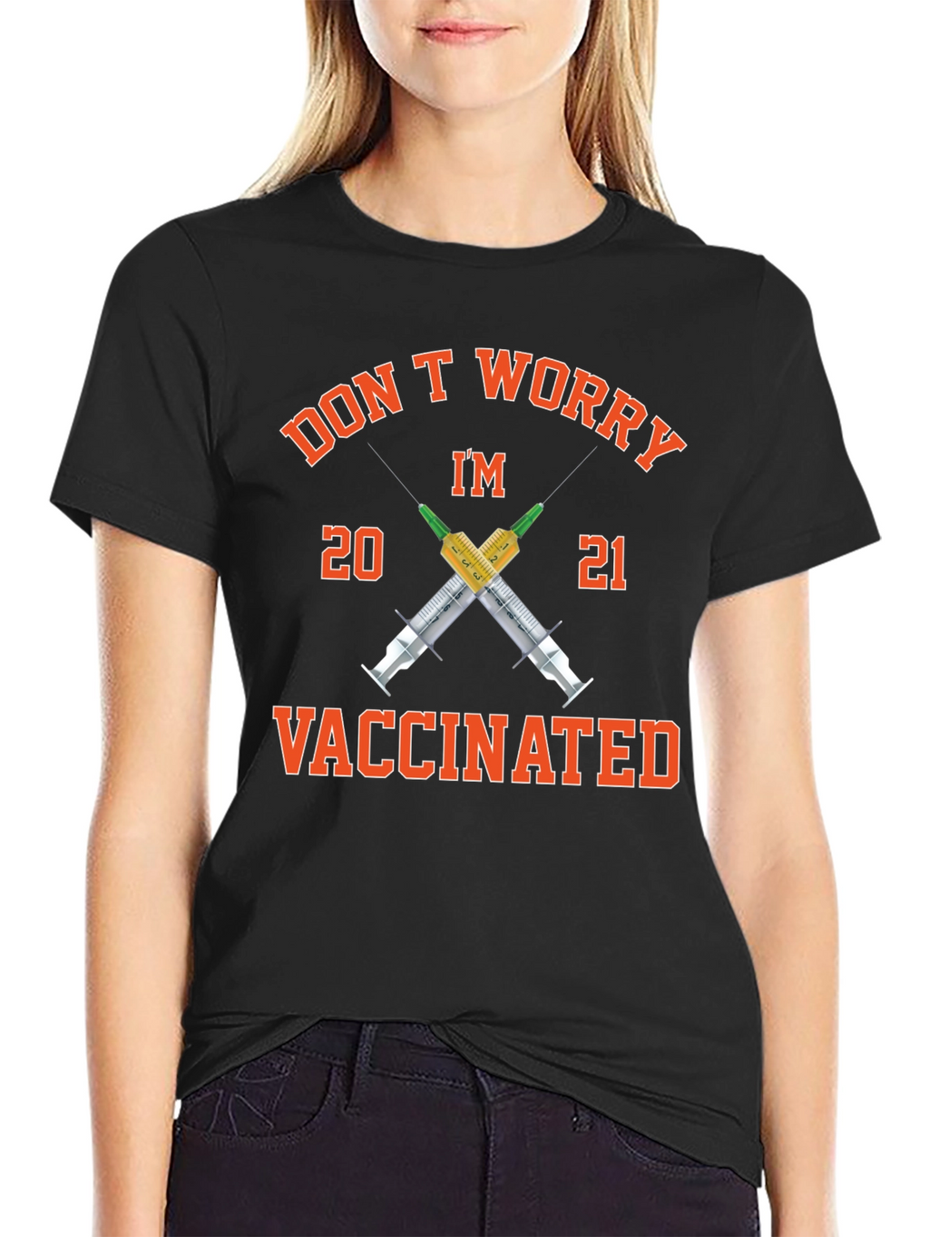 Dont Worry Im Vaccinated 2021 T-Shirt