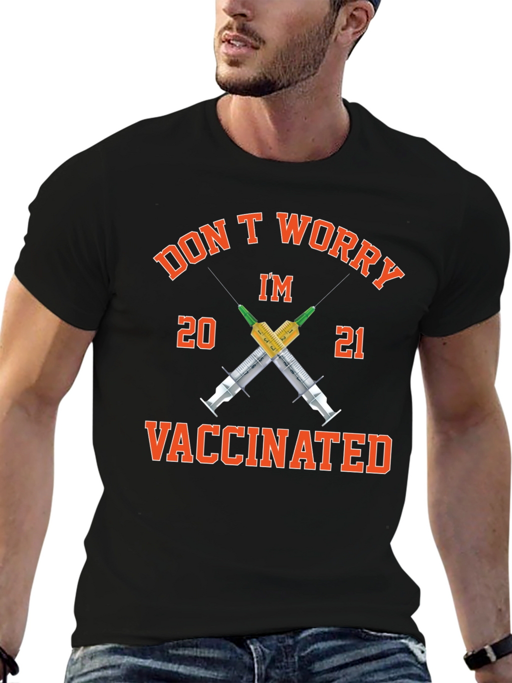 Dont Worry Im Vaccinated 2021 T-Shirt