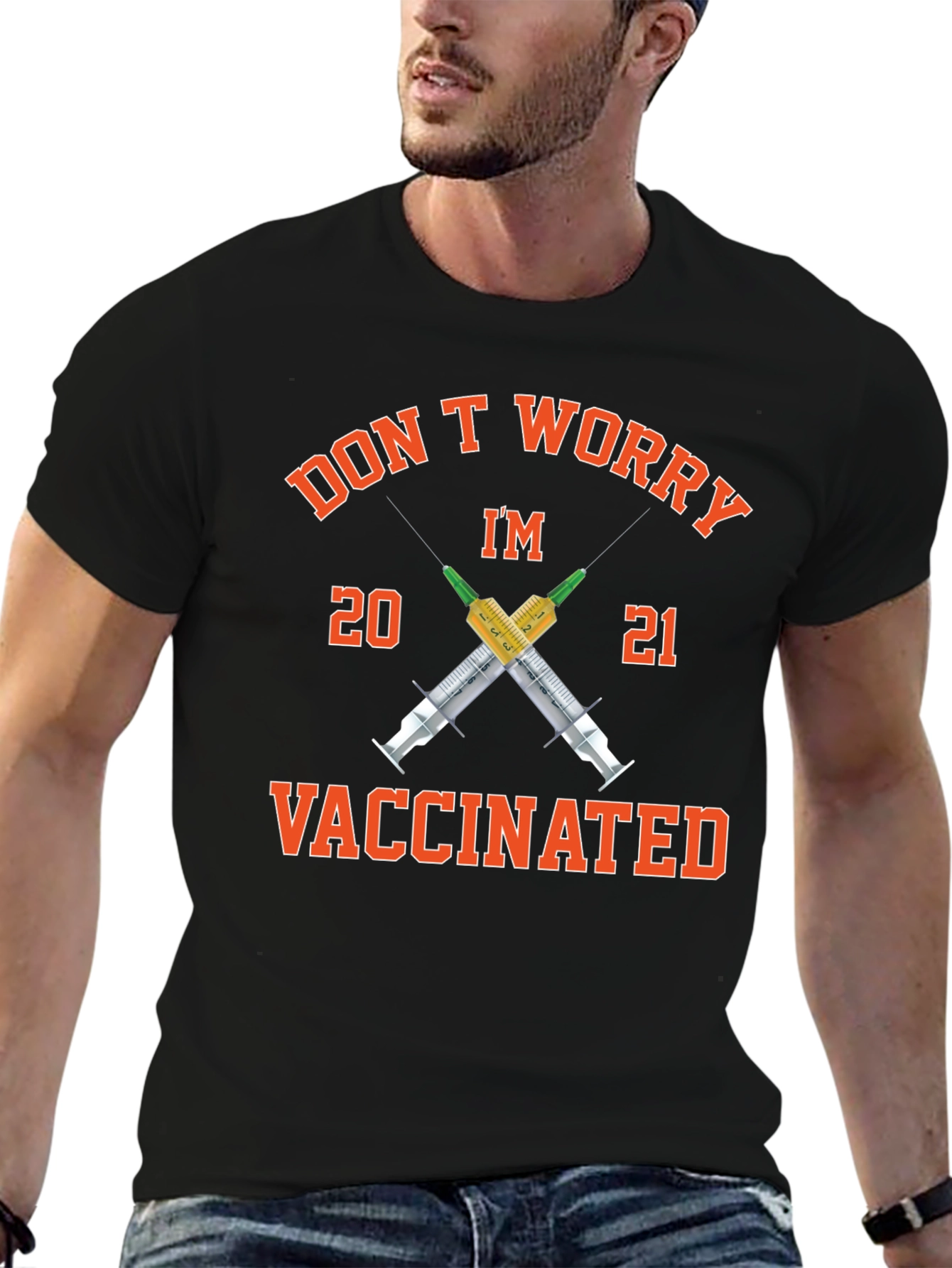 Dont Worry Im Vaccinated 2021 T-Shirt