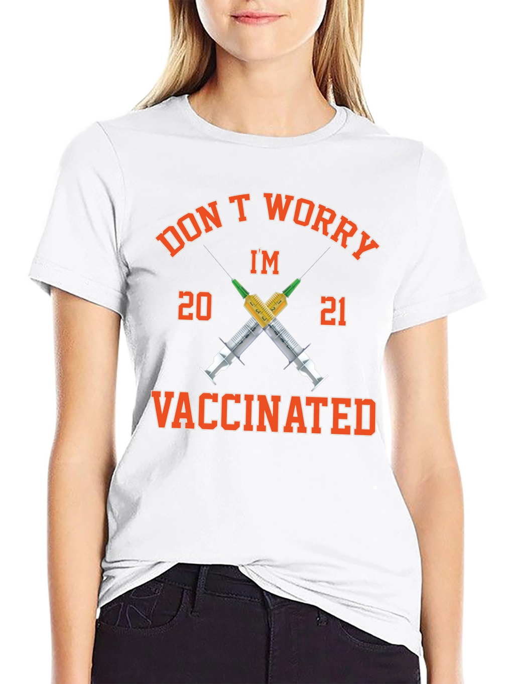 Dont Worry Im Vaccinated 2021 T-Shirt