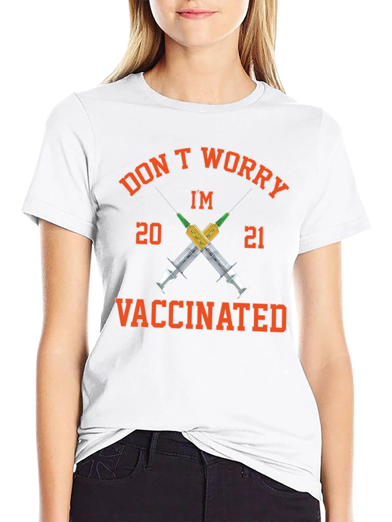 Dont Worry Im Vaccinated 2021 T-Shirt