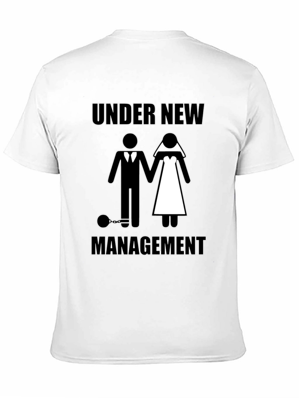 Under New Management Funny Graphic T-Shirt