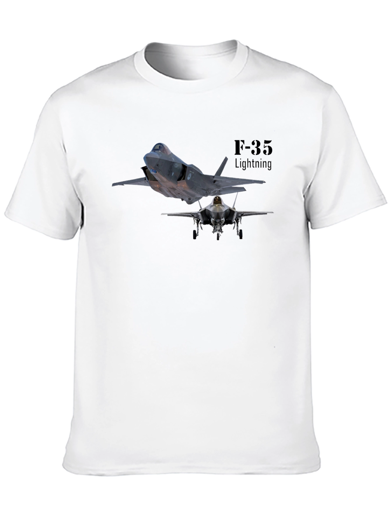 F-35 Lightning Black T-Shirt