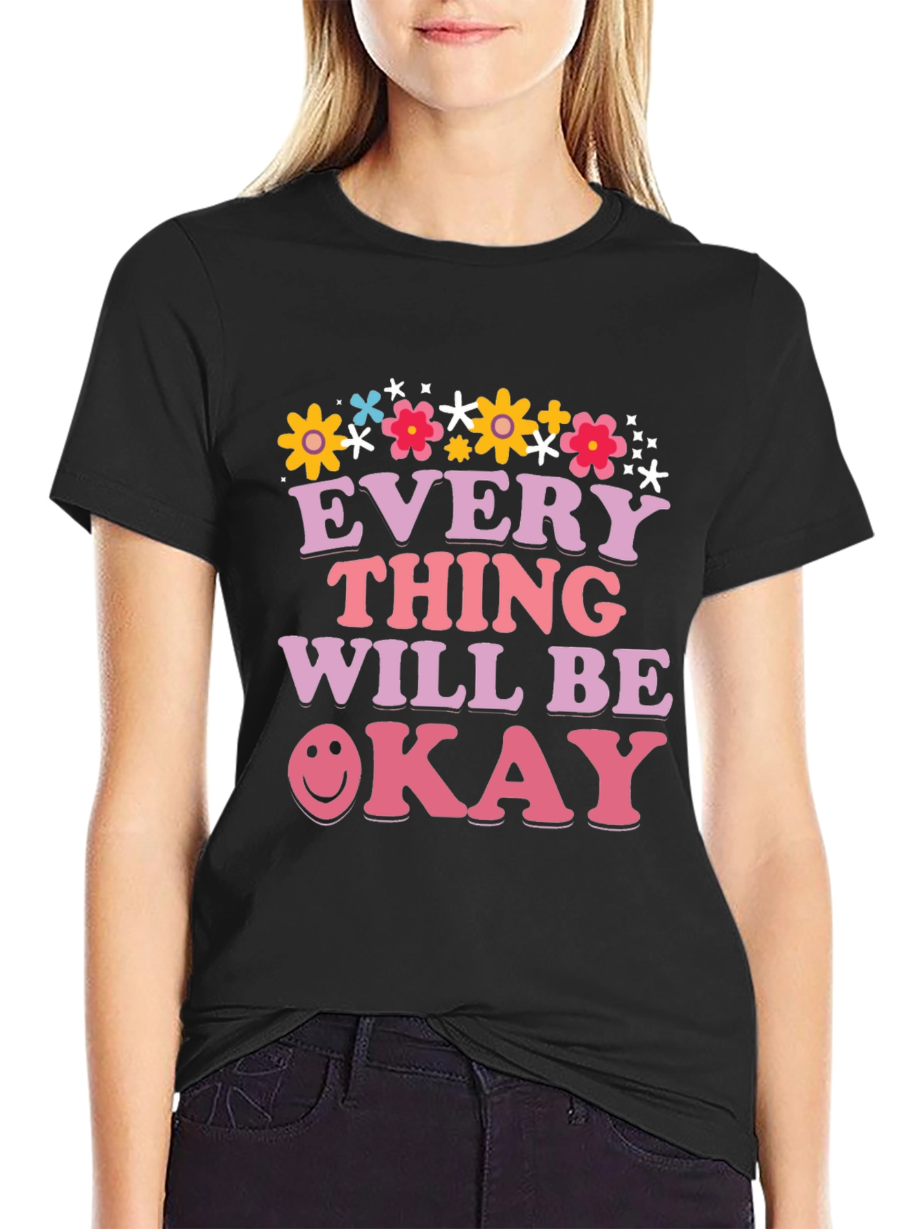 Everything Will Be Okay Graphic Tee