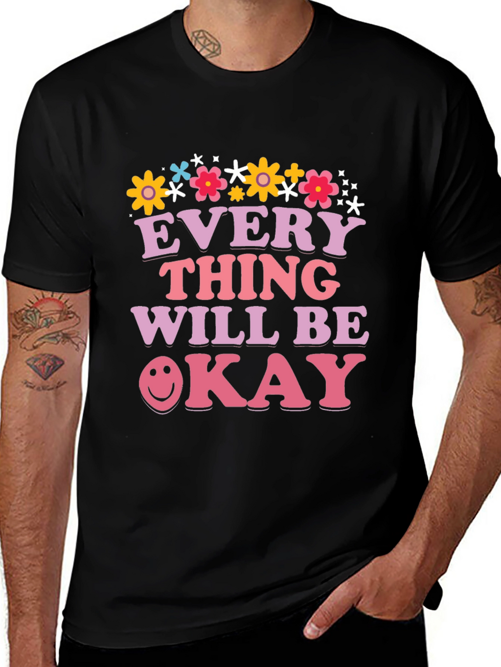 Everything Will Be Okay Graphic Tee