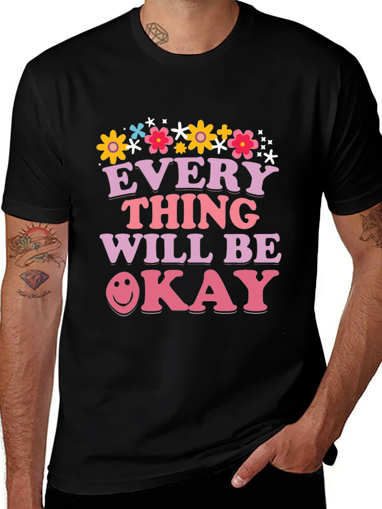 Everything Will Be Okay Graphic Tee