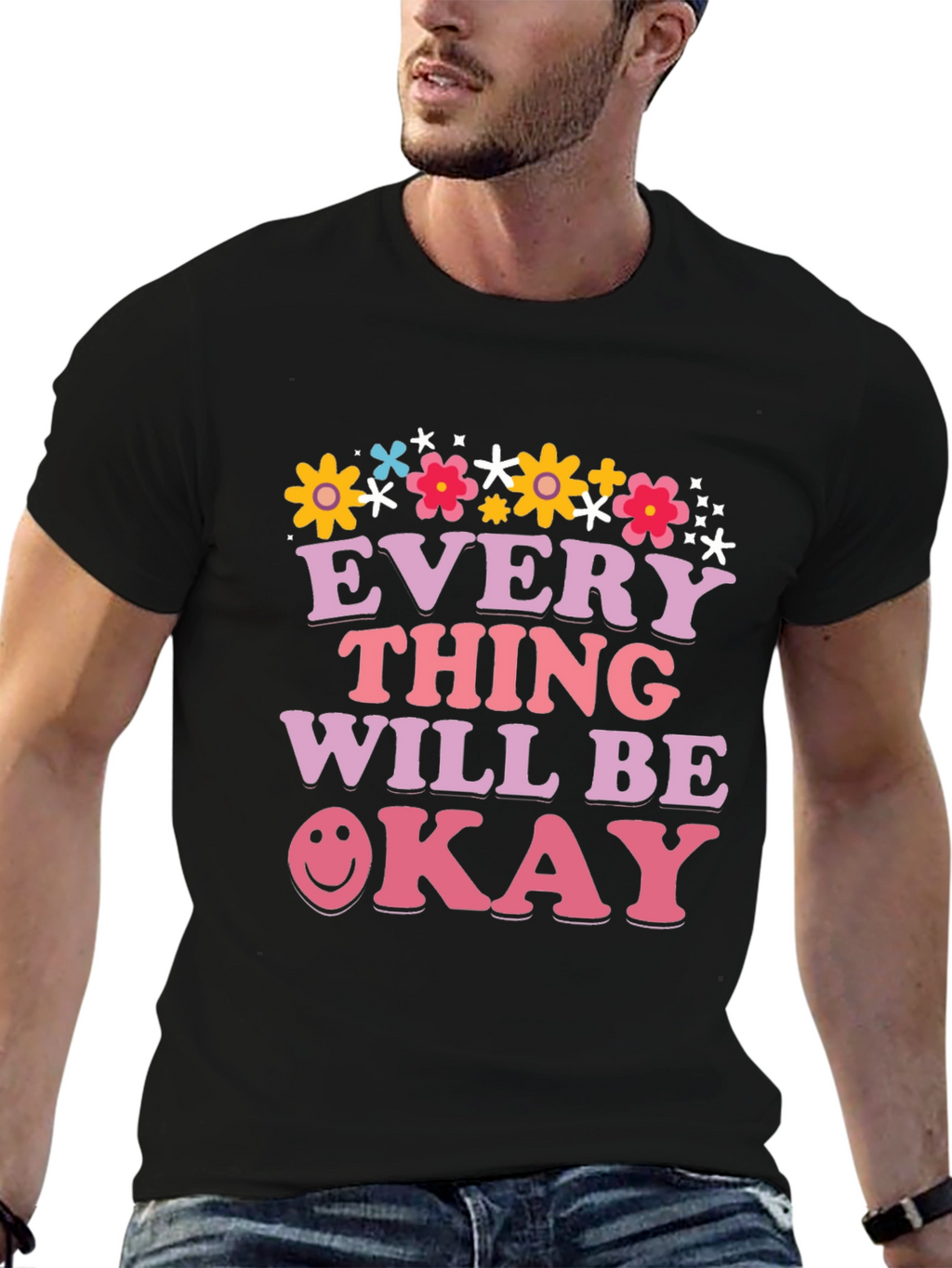Everything Will Be Okay Graphic Tee