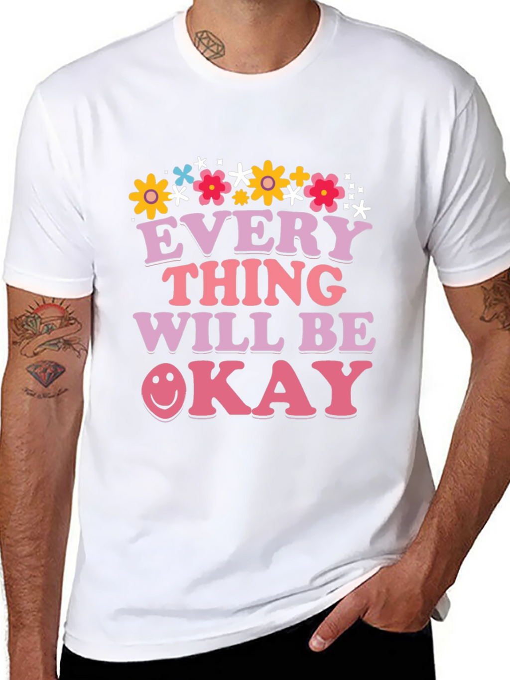 Everything Will Be Okay Graphic Tee