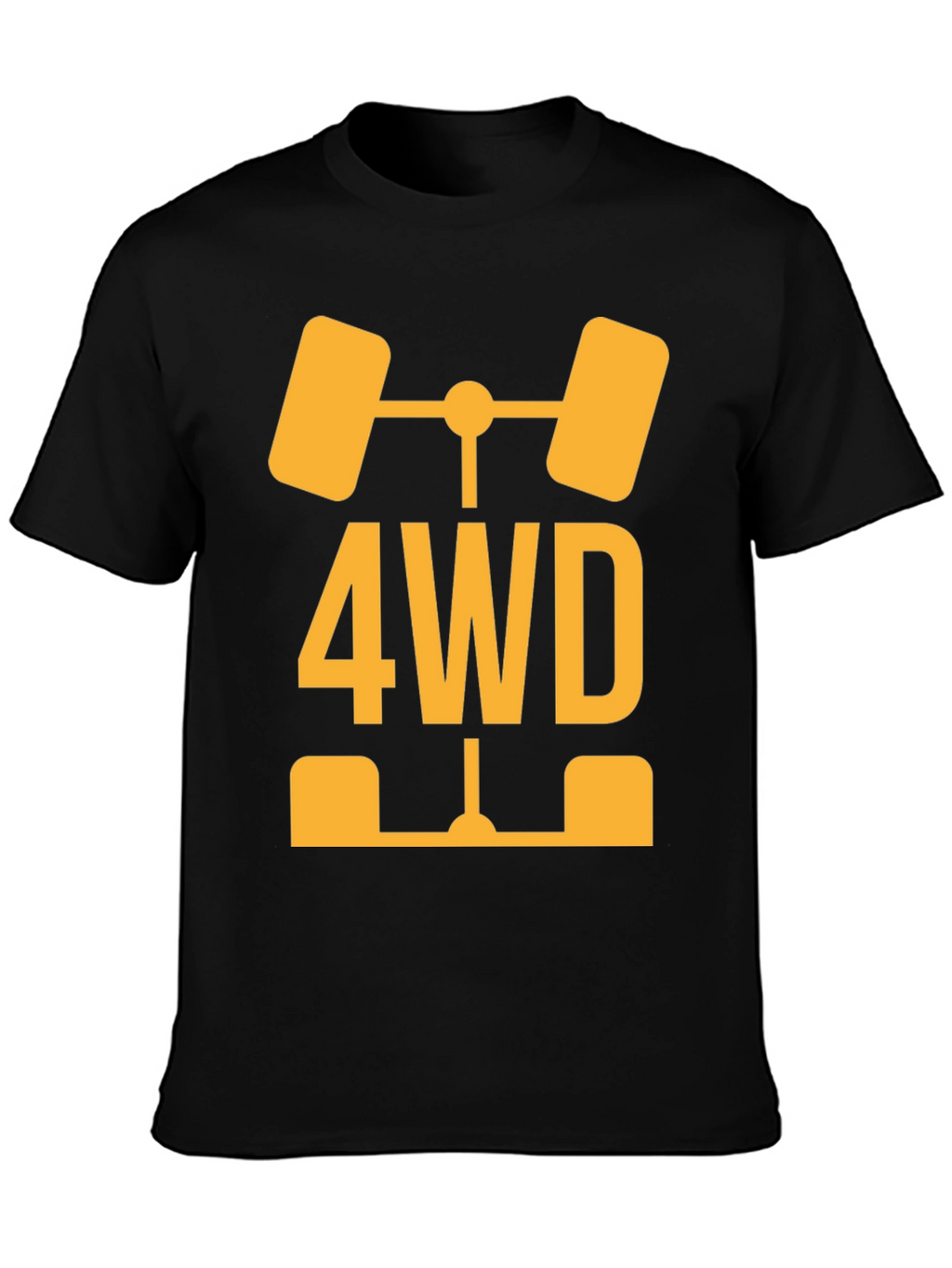 4WD Off-Road Vehicle T-Shirt - Black