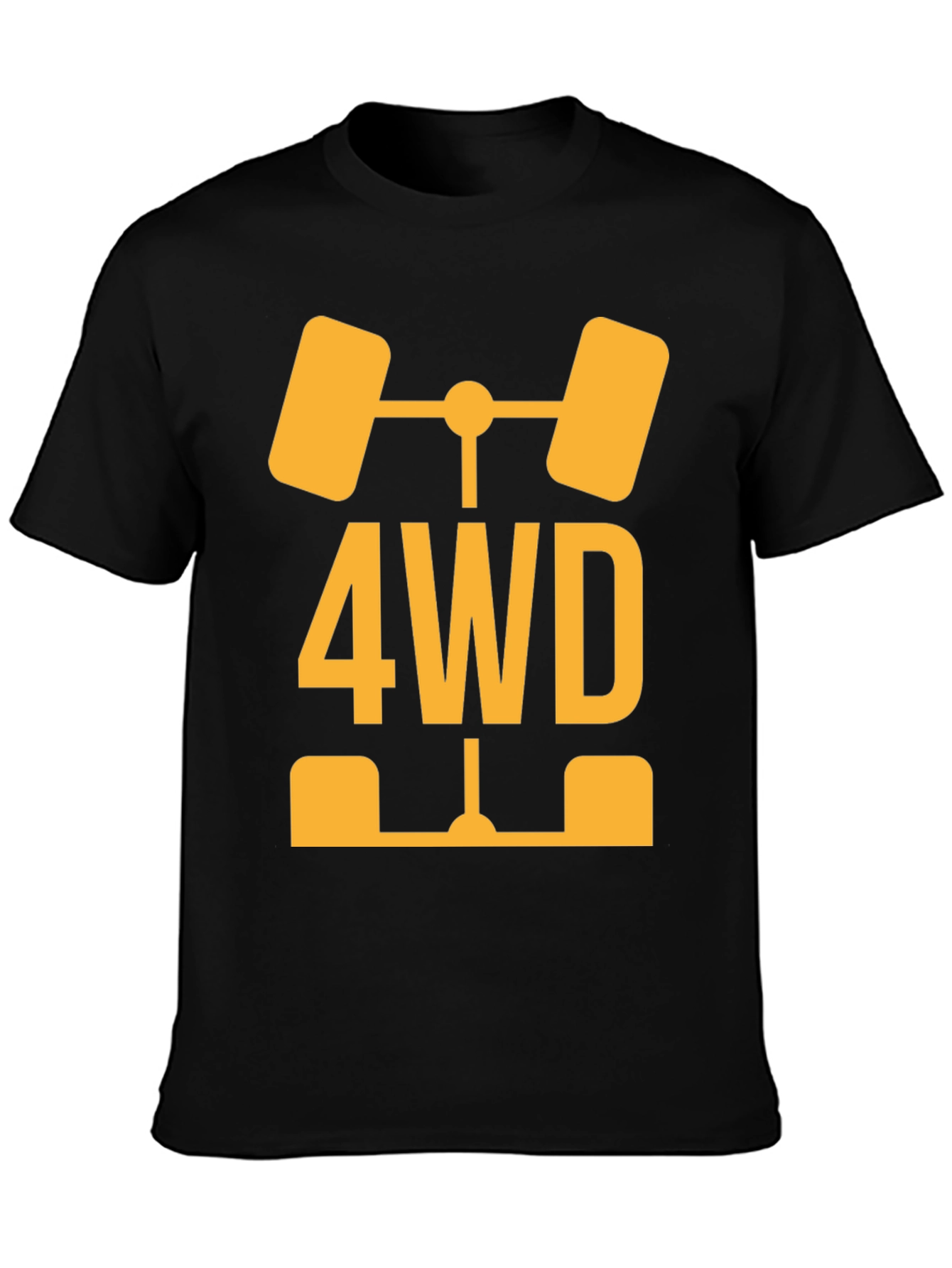 4WD Off-Road Vehicle T-Shirt - Black
