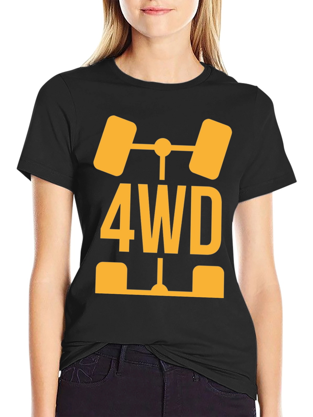 4WD Off-Road Vehicle T-Shirt - Black