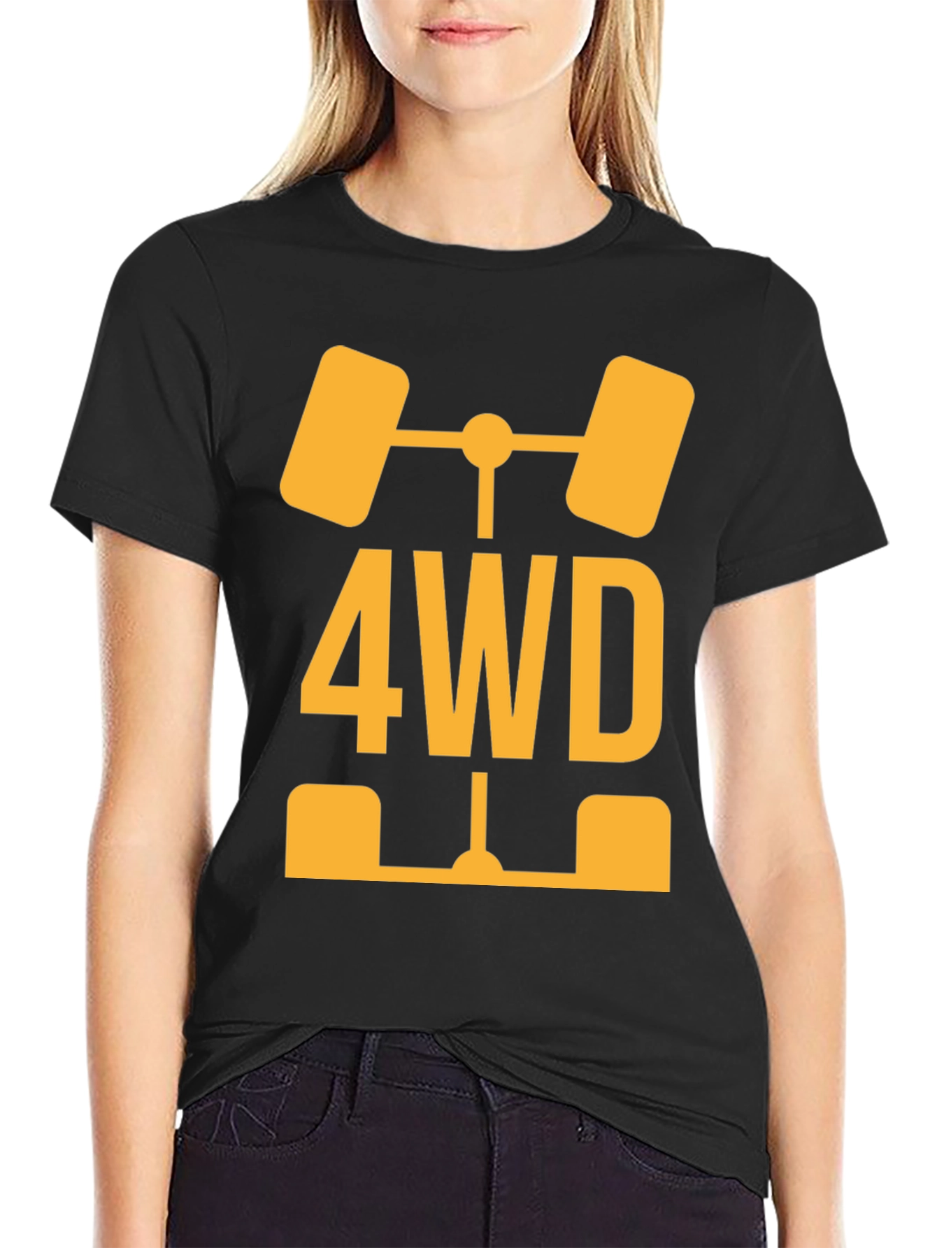 4WD Off-Road Vehicle T-Shirt - Black