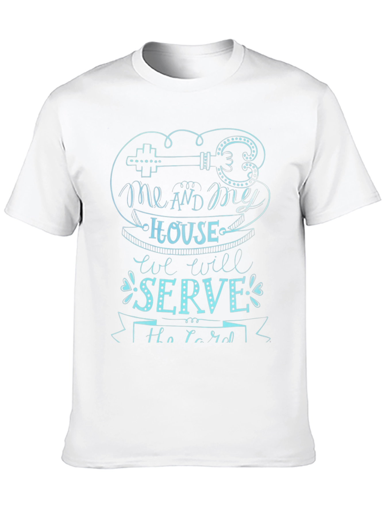Me and My House T-Shirt - Christian Graphic Tee