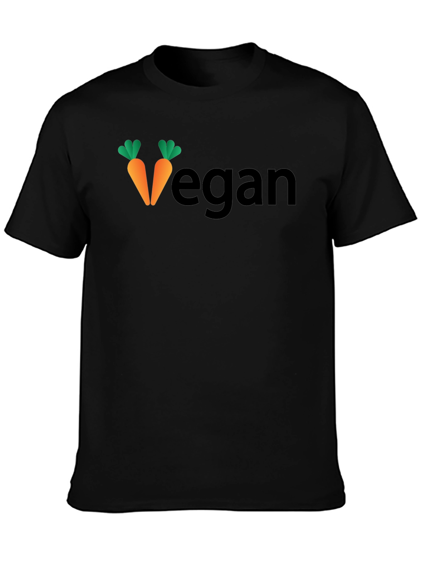 Vegan Carrot Graphic Tee - Unisex Casual Shirt