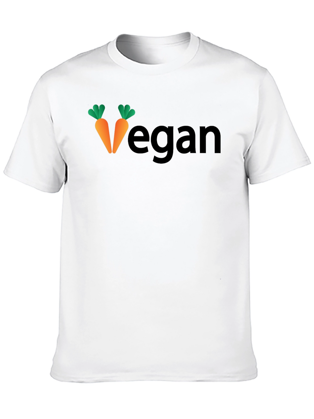 Vegan Carrot Graphic Tee - Unisex Casual Shirt