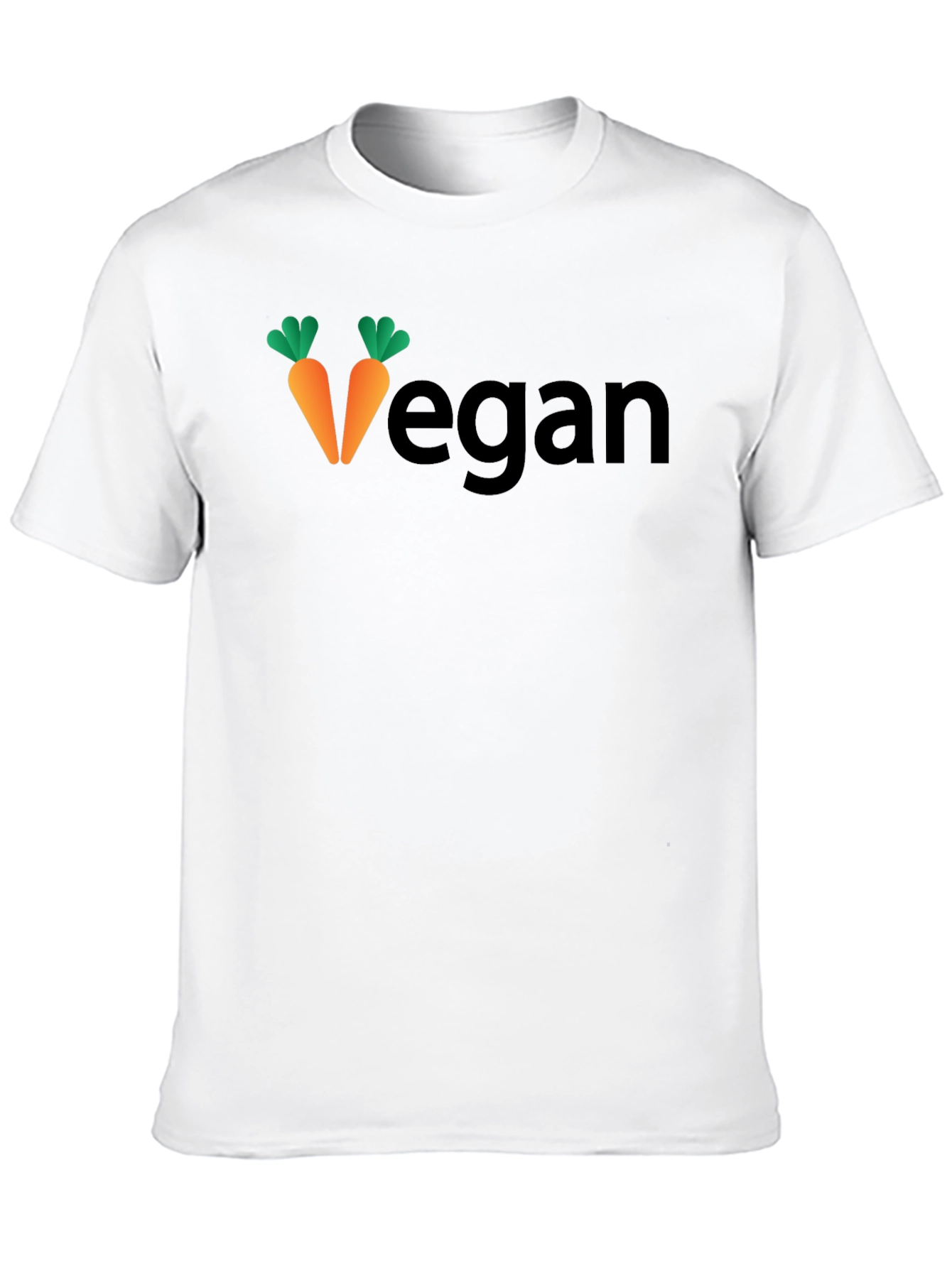 Vegan Carrot Graphic Tee - Unisex Casual Shirt
