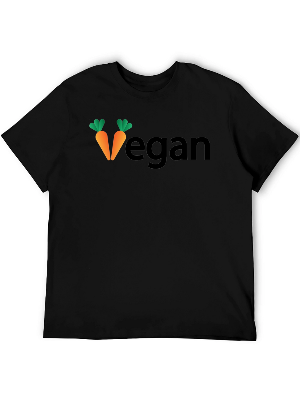 Vegan Carrot Graphic Tee - Unisex Casual Shirt
