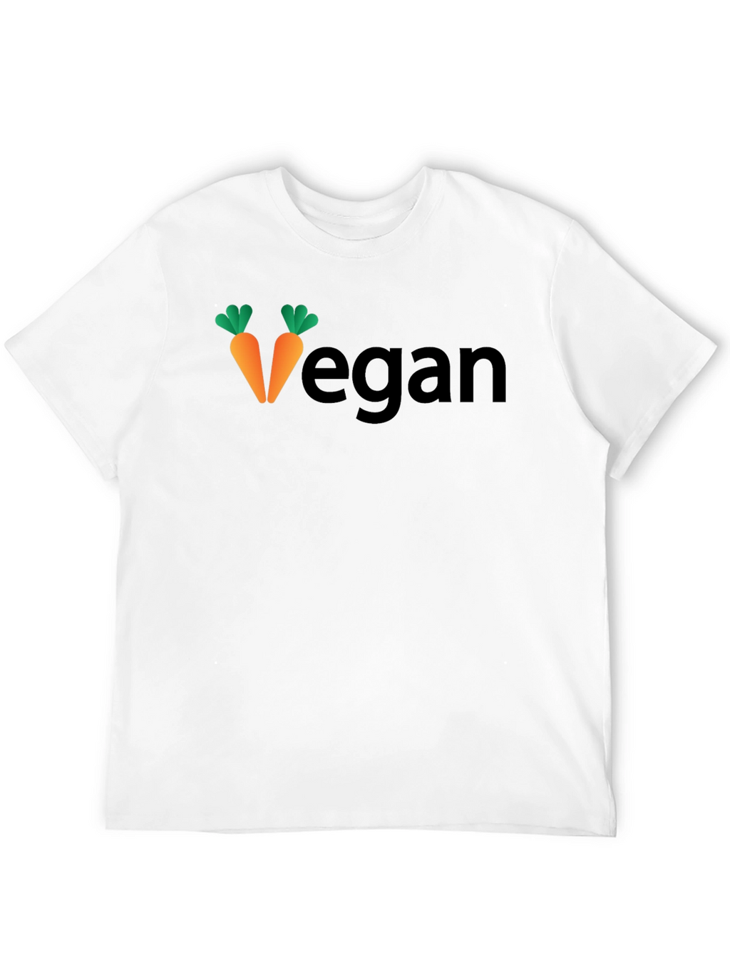 Vegan Carrot Graphic Tee - Unisex Casual Shirt