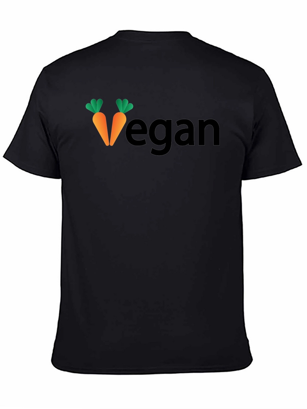 Vegan Carrot Graphic Tee - Unisex Casual Shirt
