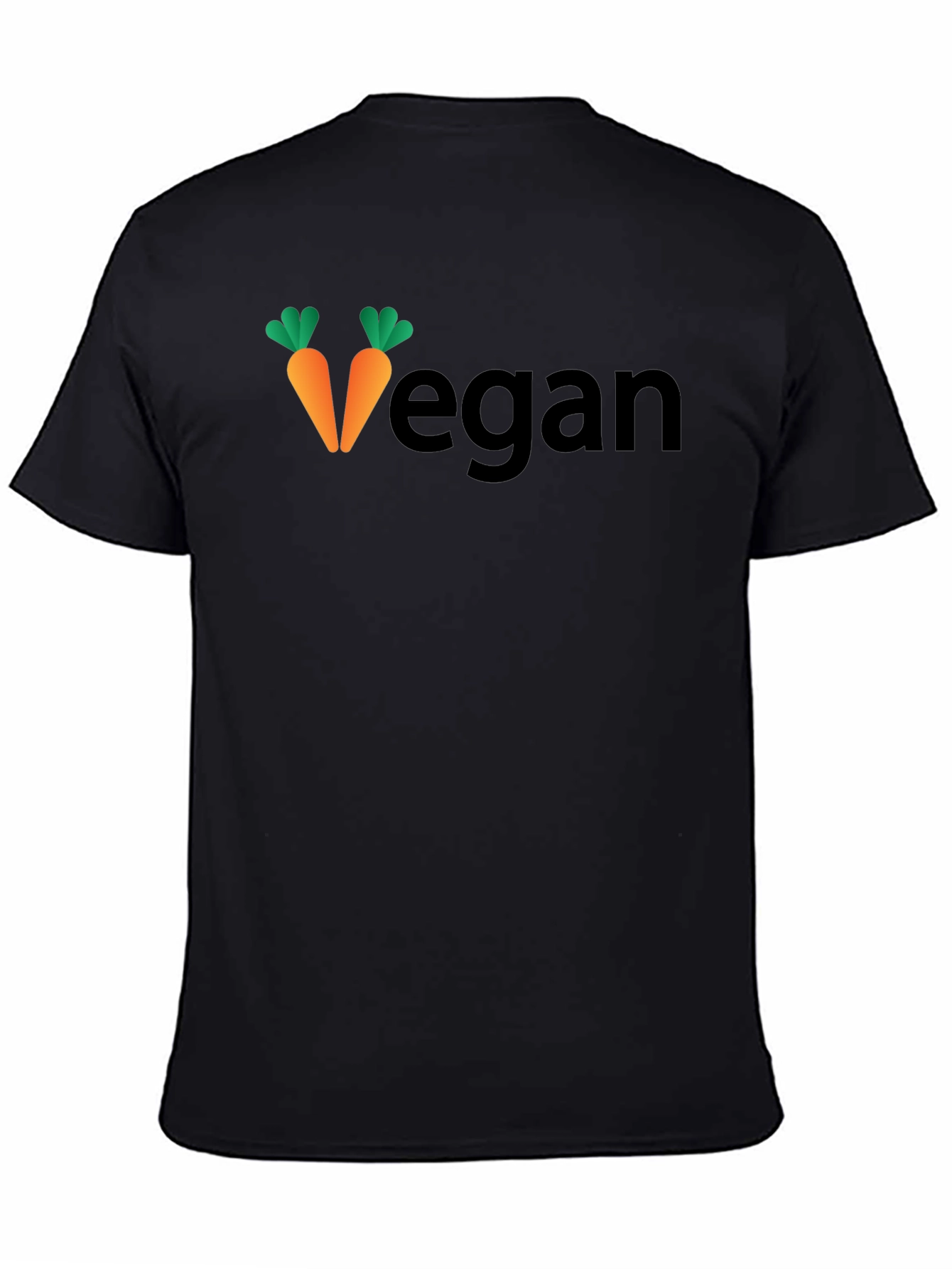 Vegan Carrot Graphic Tee - Unisex Casual Shirt