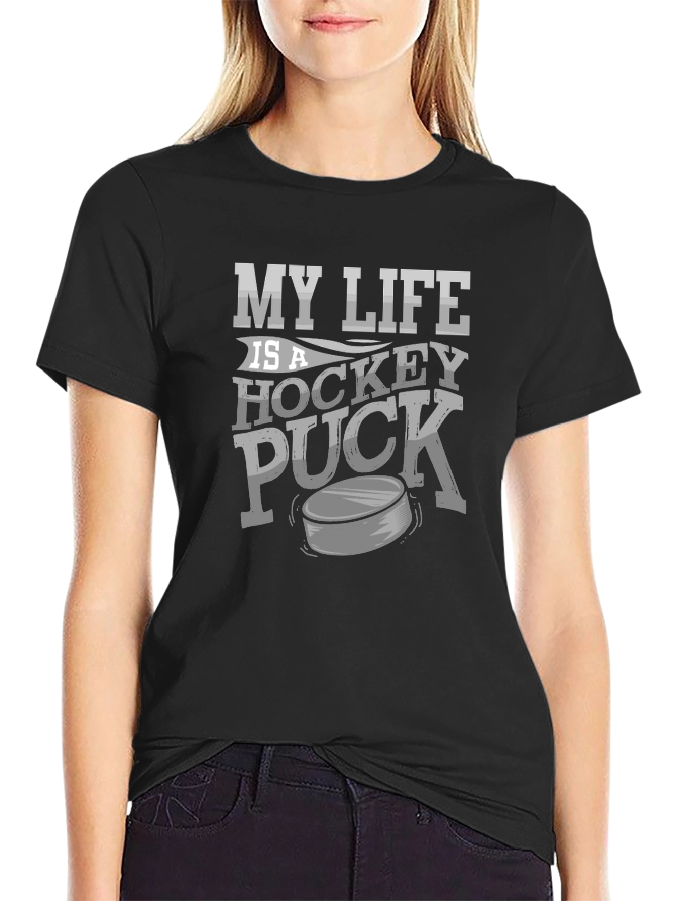 My Life is a Hockey Puck T-Shirt