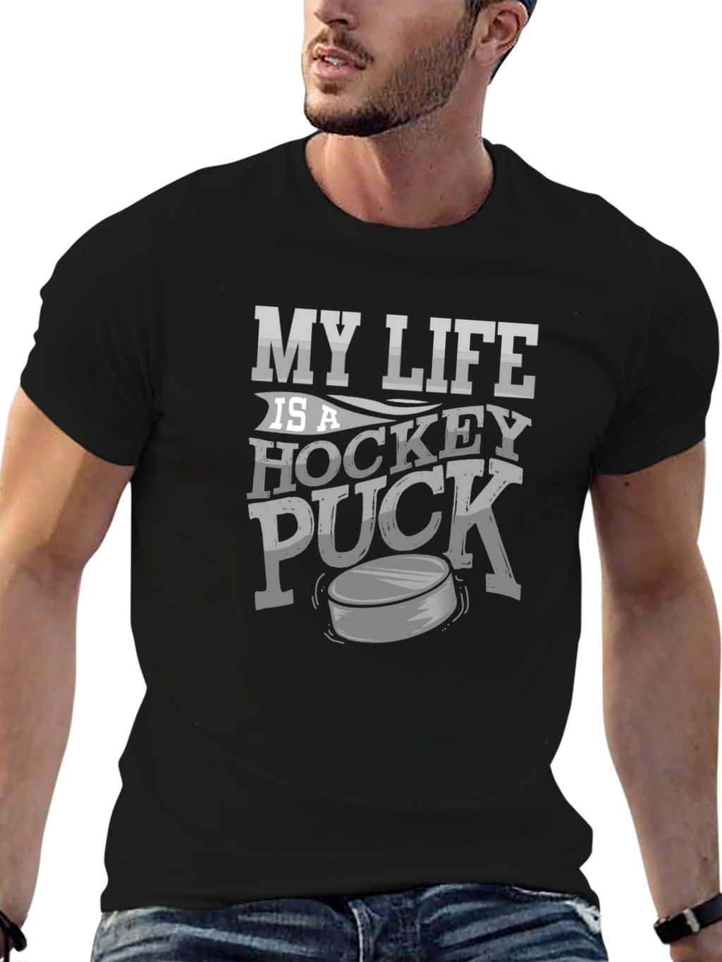 My Life is a Hockey Puck T-Shirt