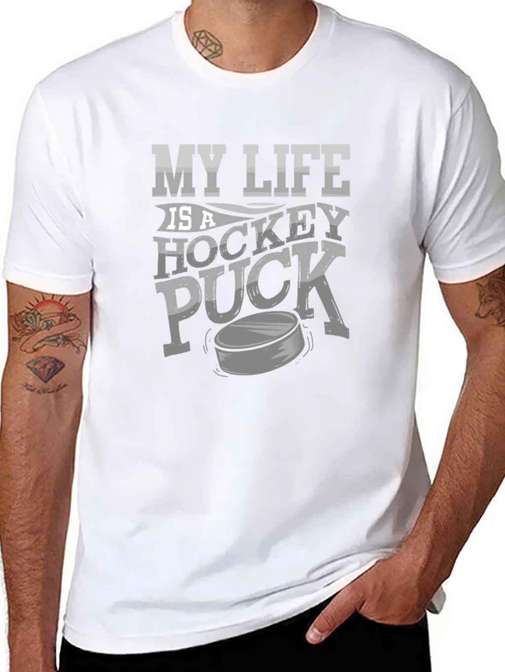 My Life is a Hockey Puck T-Shirt