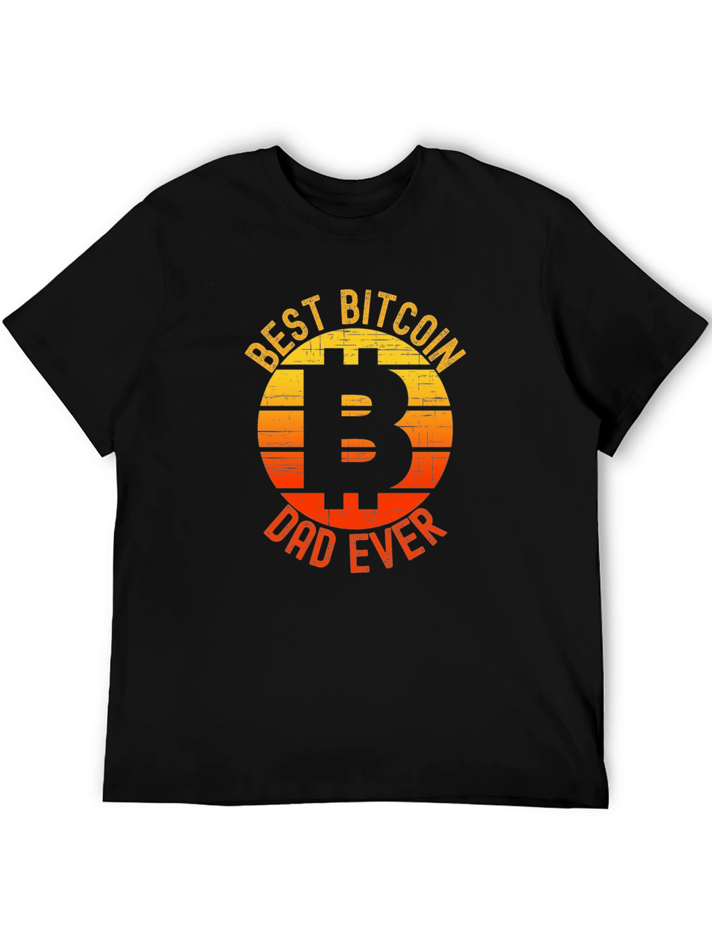 Best Bitcoin Dad Ever Graphic T-Shirt