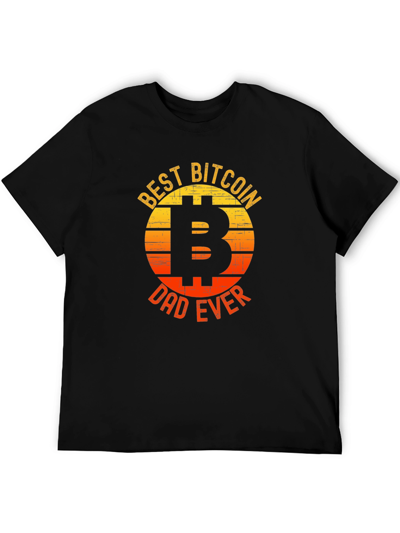 Best Bitcoin Dad Ever Graphic T-Shirt