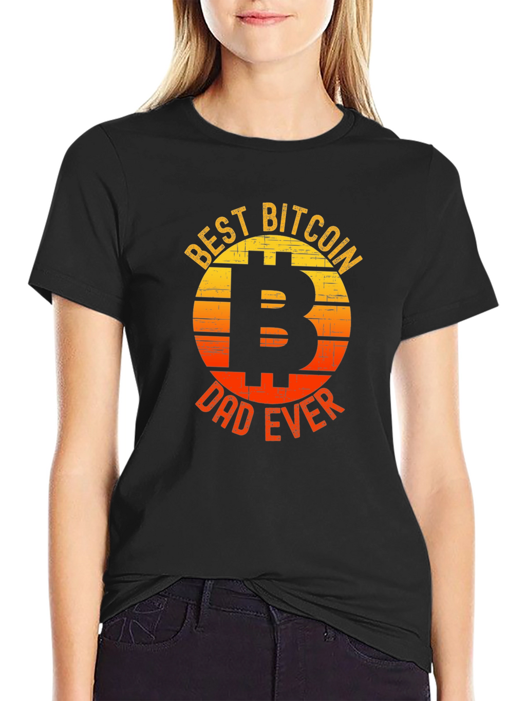 Best Bitcoin Dad Ever Graphic T-Shirt