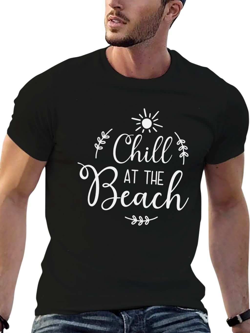 Chill at the Beach T-Shirt - Relaxed Comfort