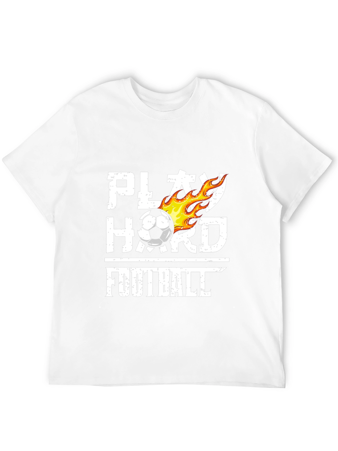 Play Hard Football T-Shirt Black