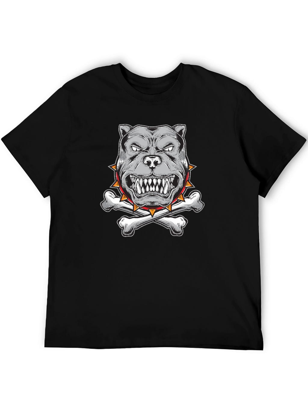 Mens Graphic Tee - Angry Dog Design