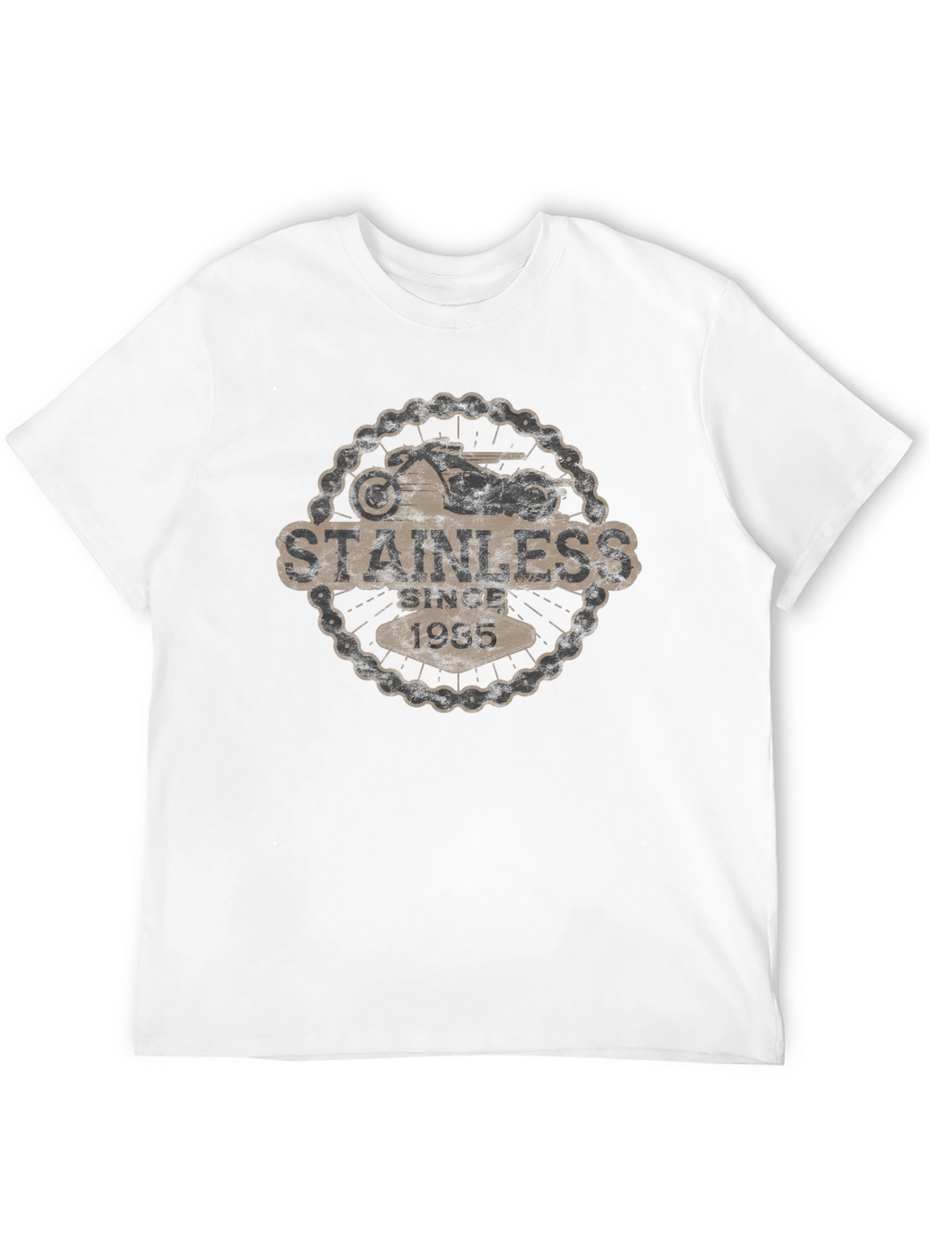 Stainless Since 1985 Black Graphic Tee