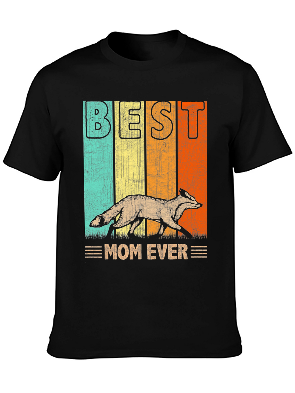 Best Mom Ever Fox Graphic Tee