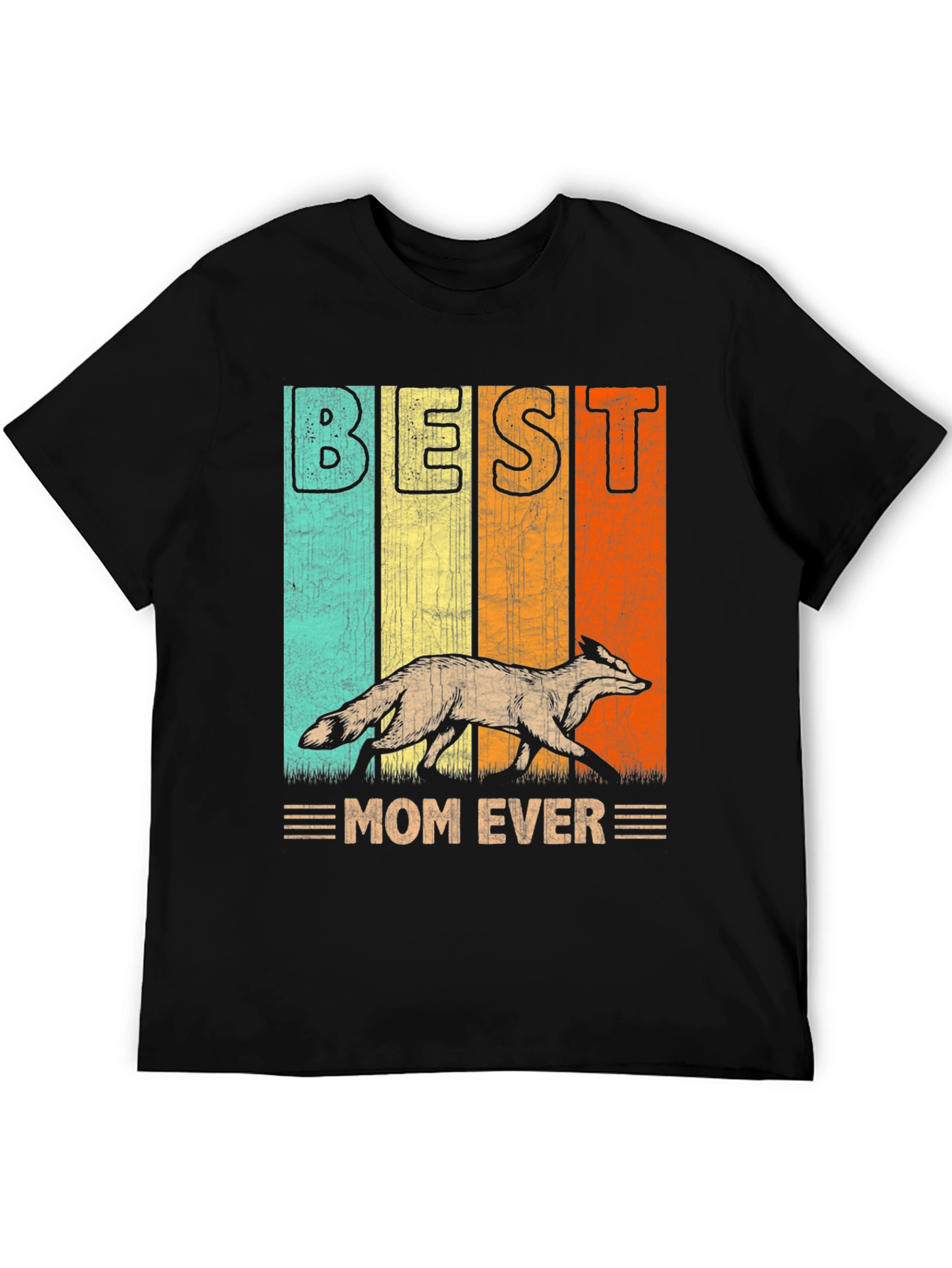 Best Mom Ever Fox Graphic Tee