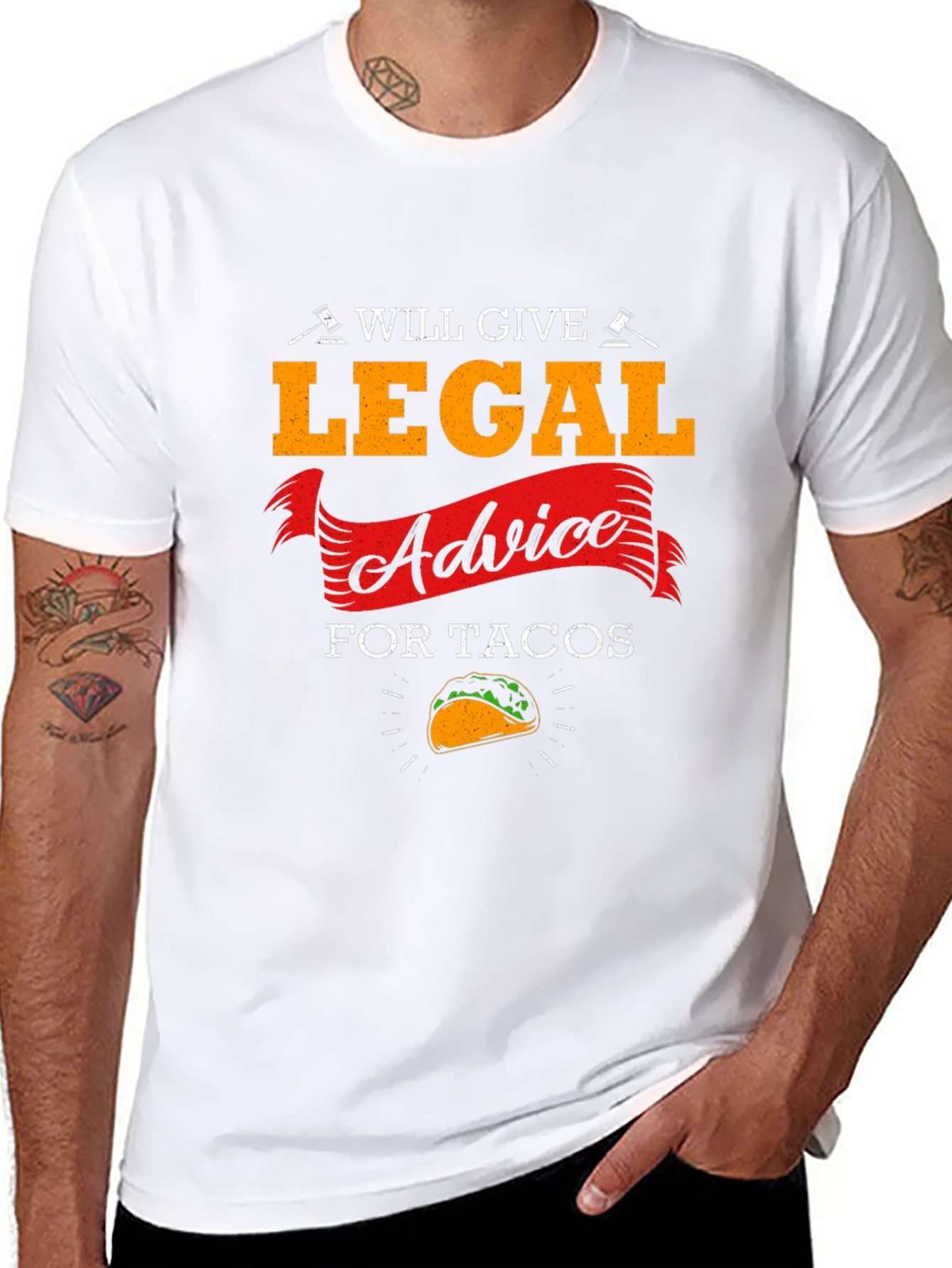 Will Give Legal Advice for Tacos T-Shirt