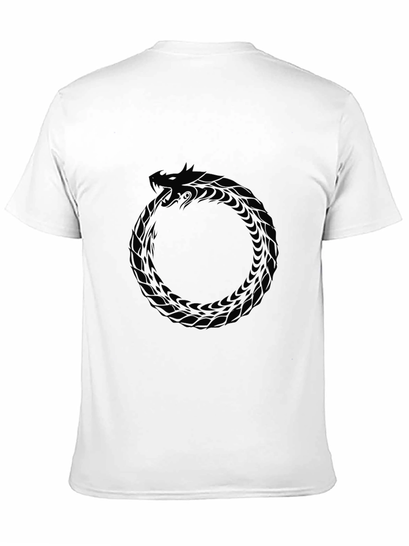 Ouroboros Serpent T-Shirt - Black