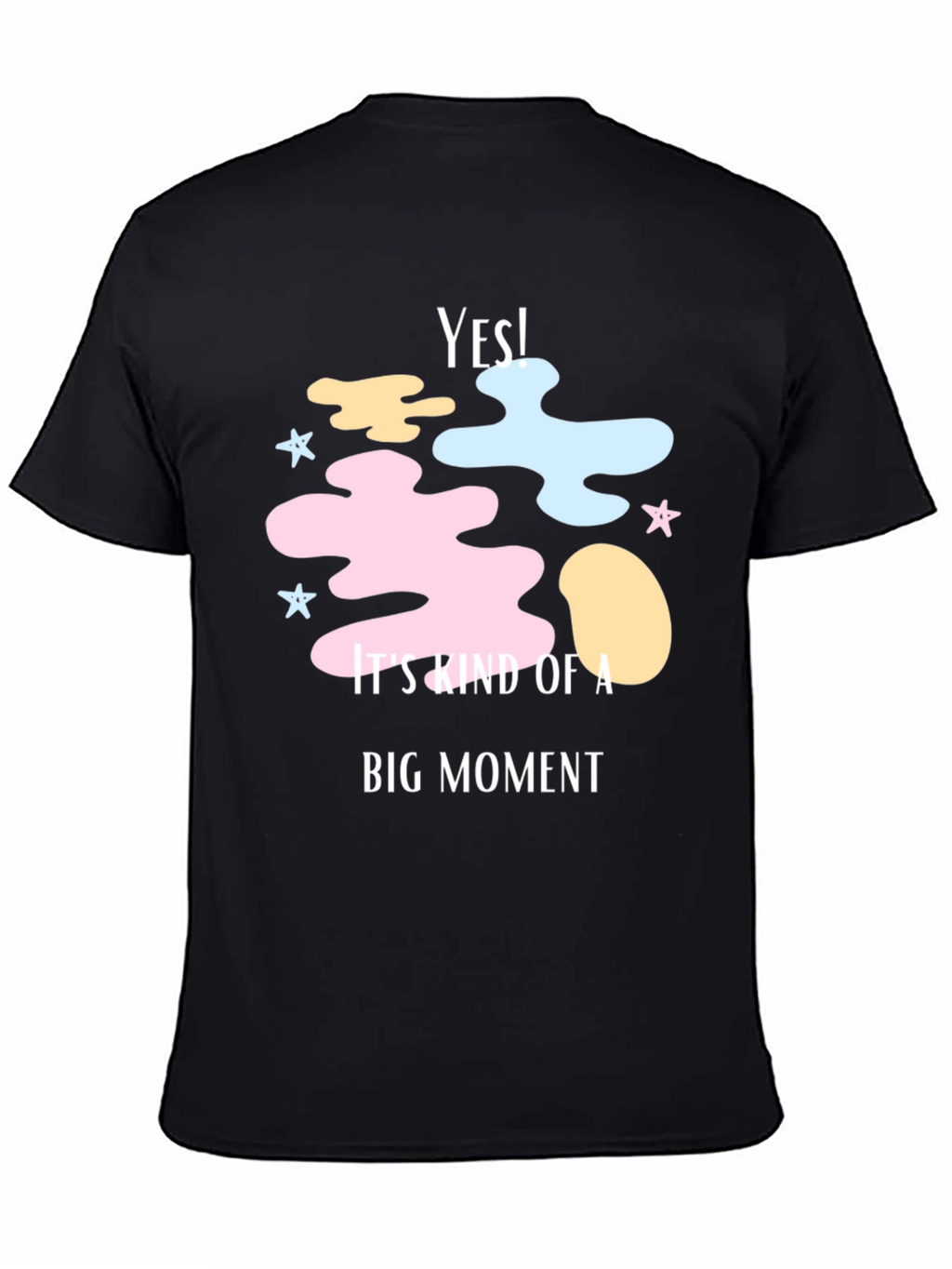Yes! Big Moment Graphic Tee - Soft Cotton Blend