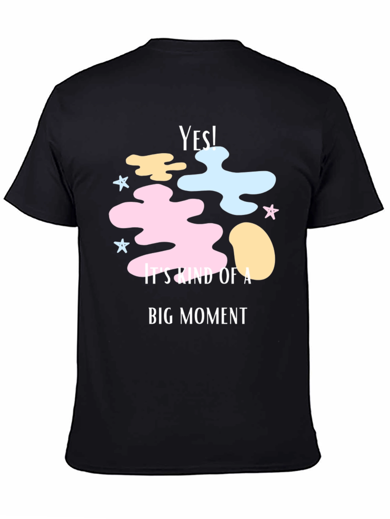 Yes! Big Moment Graphic Tee - Soft Cotton Blend