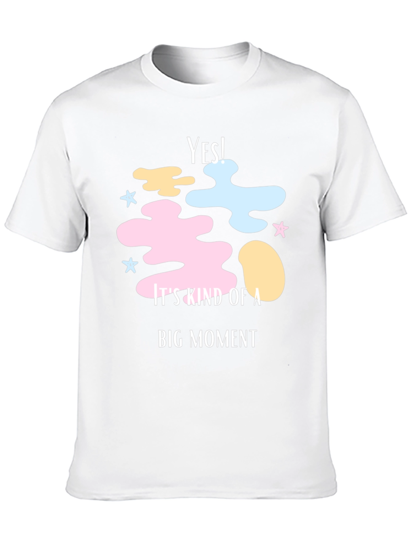 Yes! Big Moment Graphic Tee - Soft Cotton Blend
