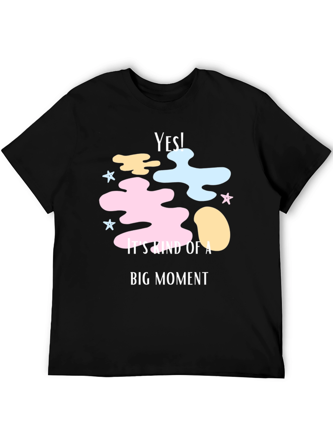 Yes! Big Moment Graphic Tee - Soft Cotton Blend