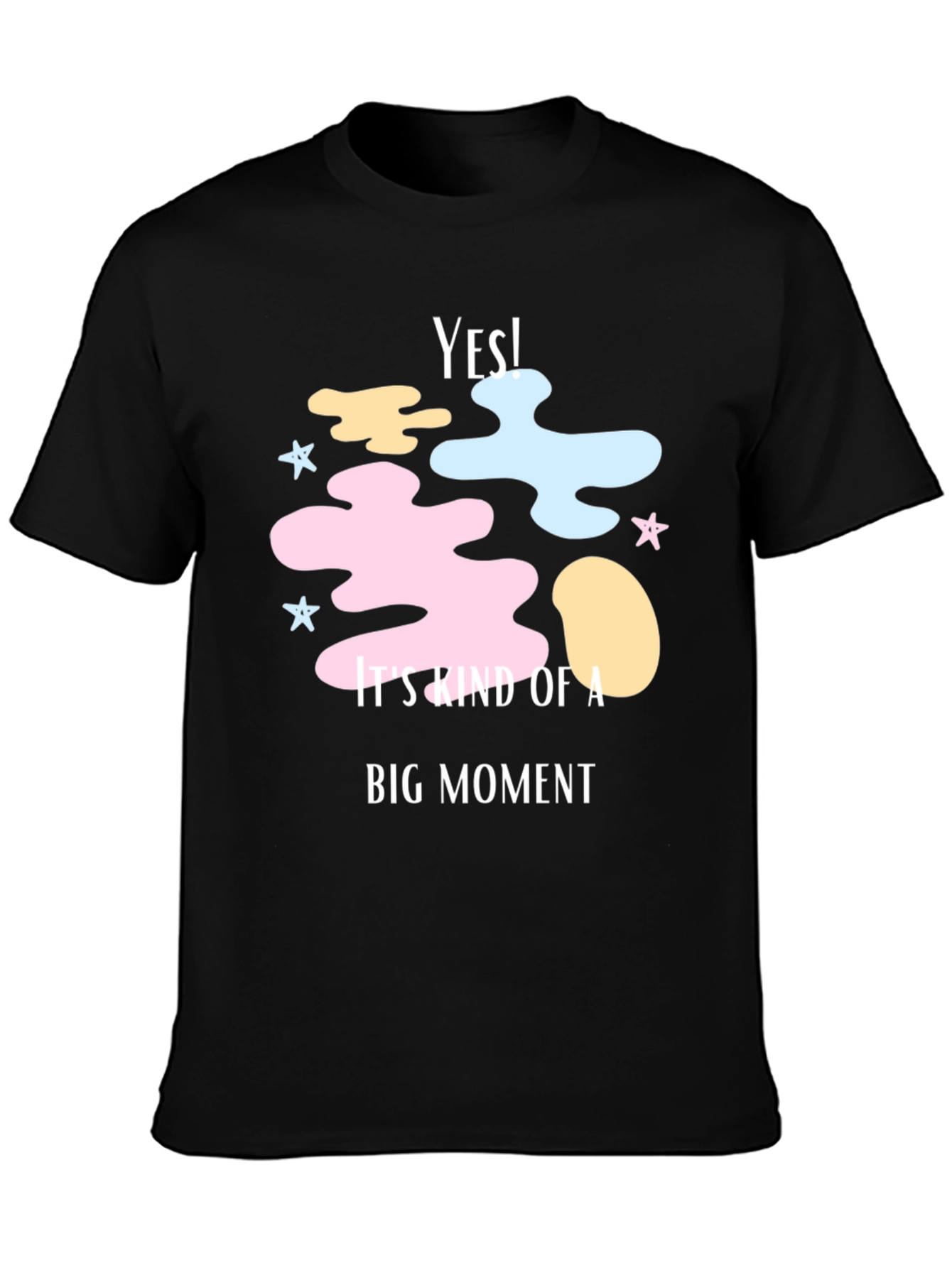 Yes! Big Moment Graphic Tee - Soft Cotton Blend