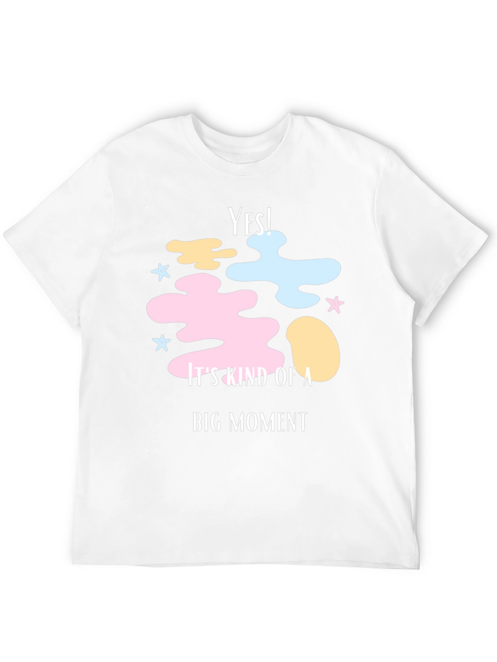 Yes! Big Moment Graphic Tee - Soft Cotton Blend