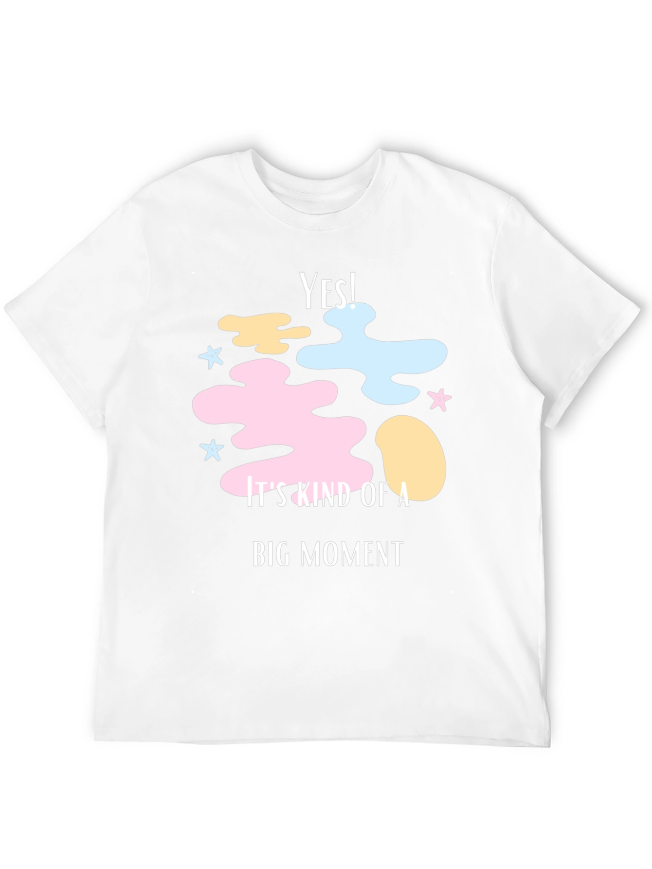 Yes! Big Moment Graphic Tee - Soft Cotton Blend