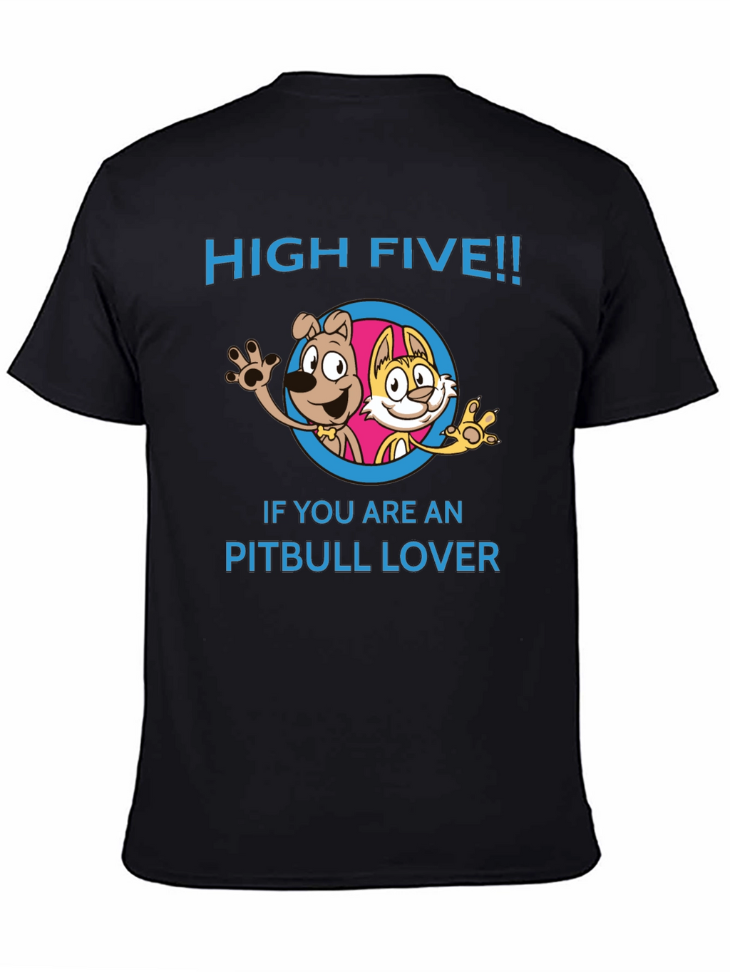 High Five Pitbull Lover T-Shirt