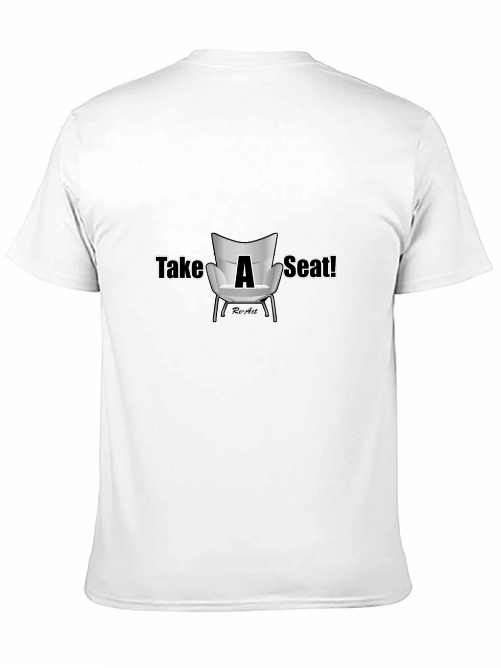 Take A Seat Graphic T-Shirt - Casual Style