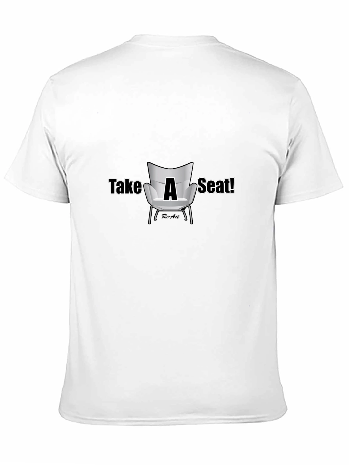 Take A Seat Graphic T-Shirt - Casual Style