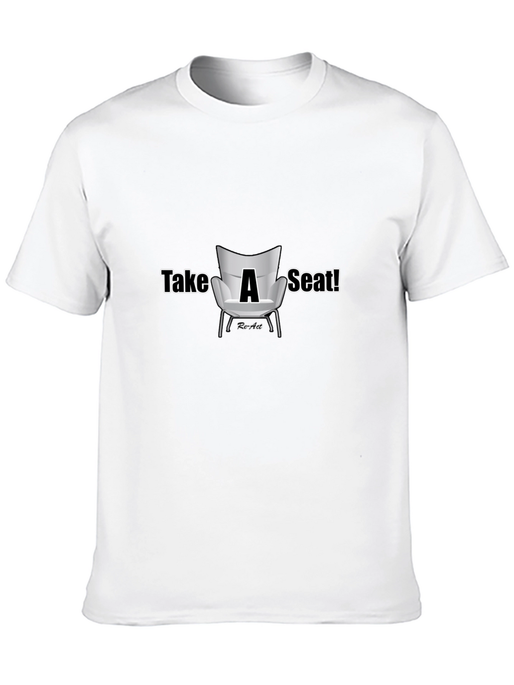 Take A Seat Graphic T-Shirt - Casual Style